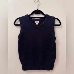 Girls sweater vest